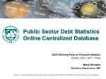 External Sector and Government Finance Statistics