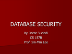 DATABASE SECURITY