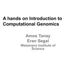 Genome Database - Weizmann Institute of Science