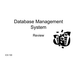 Database Management System