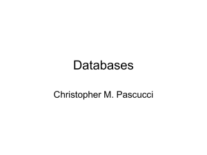 Databases