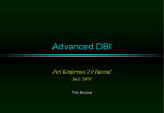 DBI_Talk5_2001 - CPAN