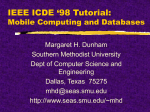 mobile computing and databases - Lyle School of Engineering