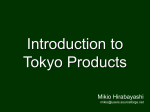 Tokyo Products