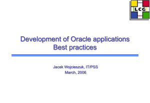Application Development - Best Practices - Indico