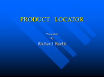product locator - ODU Computer Science