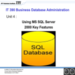 SQL Server Enterprise Manager