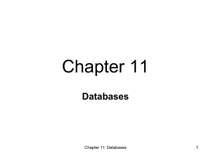 Databases