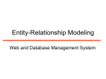 ER diagram of Staff and Branch entity types Relationship Types