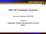 IMS1907 Database Systems