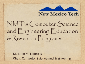 sm-slides - NMT Computer Science and Engineering