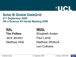 User Access to Solar-B Data - National e