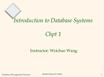 Introduction to Database Systems