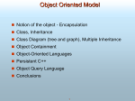 OO Model and XML