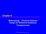 Physical Database Design for the Relational Database