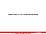 What Is JDBC?