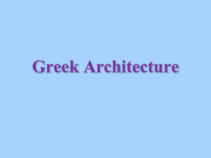 Presentation on Greek Architecture