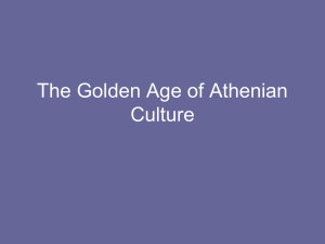 The Golden Age of Athenian Culture