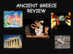 ANCIENT GREECE REVIEW - Hauppauge School District / …