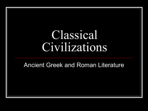 Classical Civilizations