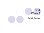 FOA Week 3