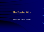 The Persian Wars - World of Teaching