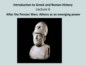 Introduction to Greek and Roman History