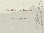 Minoans and Myceneans - HowesLatinIII