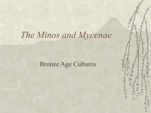 Minoans and Myceneans - HowesLatinIII