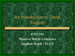 An Introduction to Greek Tragedy