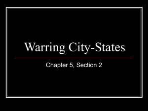 Warring City-States