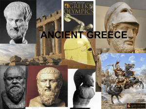ANCIENT GREECE NOTES PPT