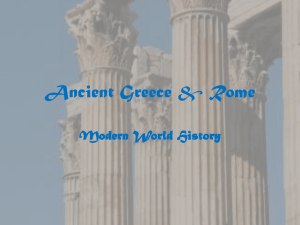 Greek & Roman Empire PPT