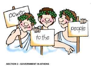 section 2 - government in athens