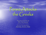 Persia Attacks the Greeks