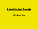 Martin Luther King Jr. Presentation