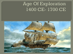 Age Of Exploration 1400 CE