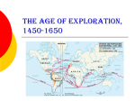 The Age of Exploration - Saint Francis High School