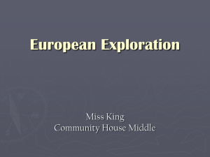 European Exploration of the Americas