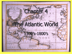 Ch 4 Atlantic World and Exploration Powerpoint
