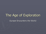 The Age of Exploration