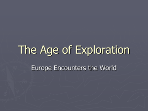 The Age of Exploration