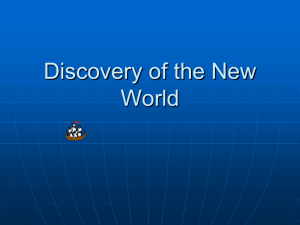 Discovery of the New World