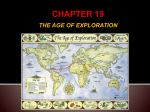 Chapters 19 and 20 Power Point (Age of Exploration