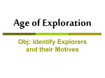 Explorers and Age of Discovery Notes