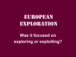 European Exploration