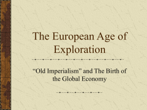 The European Age of Exploration