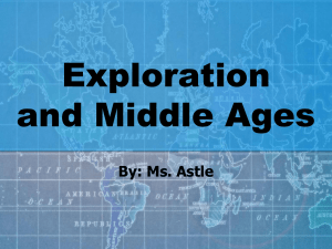 Dates of Exploration - Astle`s Heroes of History