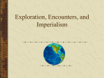 Exploration, Encounters, and Imperialism