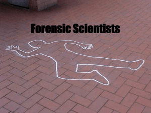 Forensic Science - Delta County School District 50J